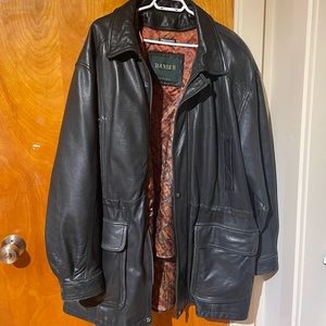 Danier genuine leather jacket made in Canada